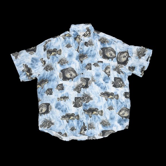 Roundtree & Yorke Short Sleeve Button Up - Picture 1 of 3